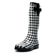 thumbnail image 4 of Tanleewa Waterproof Women Rain Boots Anti-Slip Rain Shoes Rubber Boots Shoe Size 5 Adult Female, 4 of 5