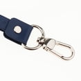 thumbnail image 3 of Correa de cuello PU Sunnimix Correa de cuero Clips de metal para tarjetas de identificación Azul, 3 of 7