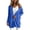 Blue, variant on XUNKUSGA Cardigan Sweaters for Women Classic Solid Color Long Sleeve Open Front Knit Sweater Coat Casual Loose Mid Length Cardigan for Women with Pocket Beige S