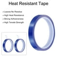 thumbnail image 3 of Uxcell Blue Heat Tape, 1 Roll 18mmx33m 108ft High Temperature Heat Resistant Tape for Sublimation, 3 of 6