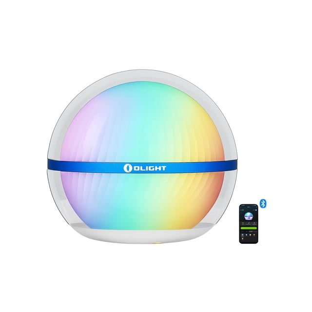 Lámpara nocturna OLIGHT Sphere Smart, 75 lúmenes, RGB, recargable