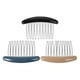 thumbnail image 1 of 3pcs de cabello lateral francés peine pein de plástico peine pein de peinan peinados peinados peinados peines peinados accesorios para mujeres para mujeres, 1 of 6