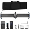 thumbnail image 1 of Video Studio Motorized Camera Slider Rail Aluminum Alloy 80cm Camera Slider Loop Cycle Time-Lapse Shooting for DSLR ,Easy to Use, 1 of 7