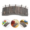 thumbnail image 2 of Miniature Wood Arch Bridge Model Mini House Garden Bridge Decor Micro Scene Accessory, 2 of 3