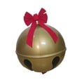 thumbnail image 3 of Bola de Navidad inflable de 23,6 pulgadas, adornos de de Navidad de PVC, bola decorativa inflable reutilizable para piscina de patio, decoración BLESIY Pelota Inflable, 3 of 8