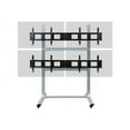 thumbnail image 2 of Monoprice Commercial Series 2x2 Video Wall Mount Bracket System Rolling Display Cart with Micro Adjustment Arms For LED, 2 of 5
