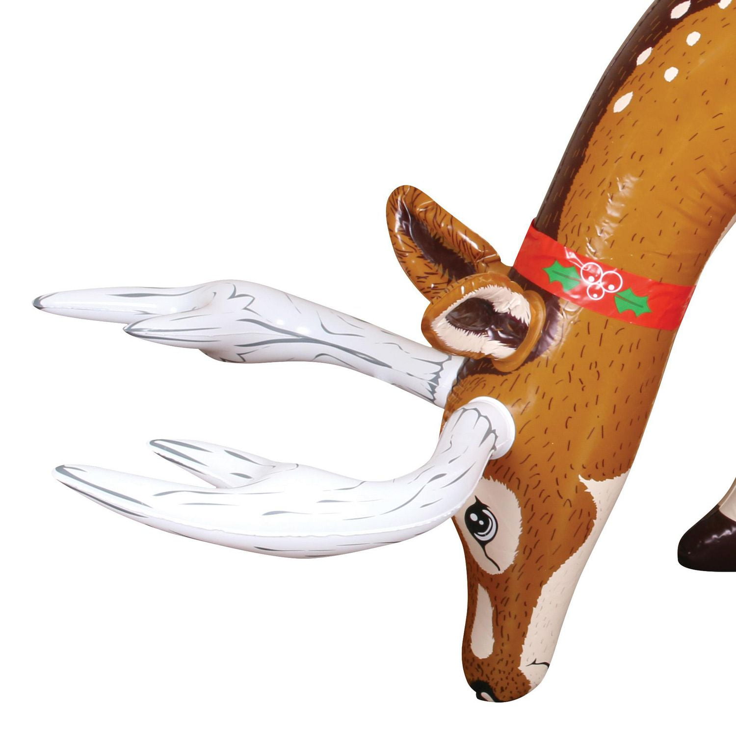 Occasions Christmas Blow-Up 4 Foot Inflatable Reindeer, Grazing Style