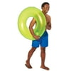 Play Day Inflatable Neon Swim Tube - Yellow
