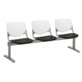 thumbnail image 3 of KFI Studios KOOL 3 Seat Reception Bench, Black, 3 of 7