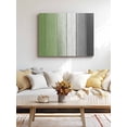 thumbnail image 4 of Sage Green Gray Ombre Wall Art for Living Room, Canvas Picture Wall Decor for Bathroom Bedroom, Vintage Country Wooden Painting Artwork for Office Kitchen Hallway Dining Room Home Decorations 12"x16", 4 of 8