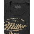 thumbnail image 2 of Tee Luv Men's Faded Miller High Life Beer Tank Top (S), 2 of 3