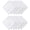 White - 12pcs, variant on Ladies Cotton Handkerchiefs - Embroidery & Lace Wedding Hankies