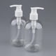 thumbnail image 2 of 2 botellas vacías de plástico para champú y acondicionador, rellenables y con dispensador de crema. Bomba blanca de 350ml, 2 of 9