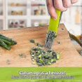 thumbnail image 3 of Herbal scissors kitchen gadgets cutter chopper scissors (green), 3 of 3