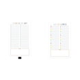 thumbnail image 2 of 2Pcs Magnetic Notepad with Strong Adsorption, Reusable Full Note Pad for Fridge, Smooth Writing Paper, Portable for Home Message Memo, 7.5In (White), 2 of 7
