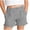 Black, variant on ITSAME Shorts for Girls, Ruffled Hem Checkered Print Elastic Waist Summer Casual Fashion Shorts with Pockets Red 13-14T