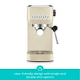 thumbnail image 2 of Máquina de café espresso CASABREWS 3700 Essential 20 bar con espumador de leche, 2 of 8