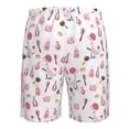 thumbnail image 6 of Kdxio Cute Poodle Dog Pattern Mens Casual Shorts - Drawstring Summer Beach Sports Shorts for Men, 6 of 9
