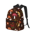 thumbnail image 2 of Fotbe Woodland Mushroom Lightweight Casual Laptop Backpack for Men and Women, Daily use Waterproof backpack, Backpack for College, 2 of 8