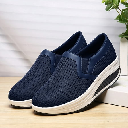 

Egmy Women Breathable Shoes Casual Sneakers Fitness Shoes Platform Sneaker