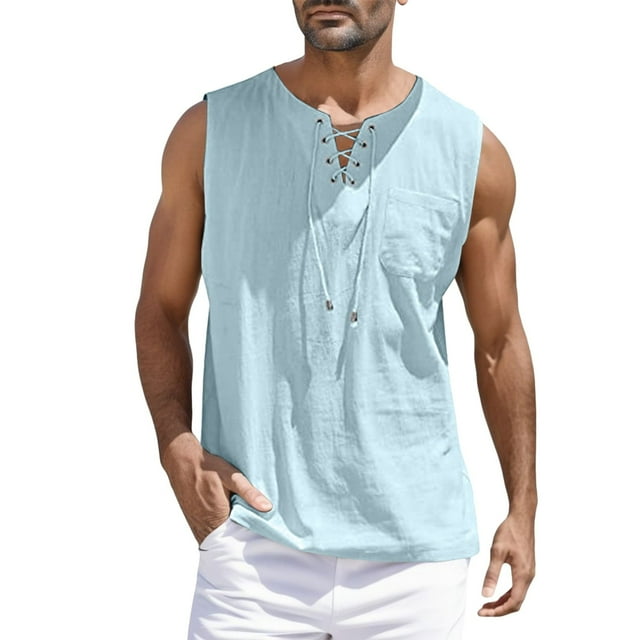 Men's Active Tank Tops Sleeveless Sportswear Casual Vests for Fitness Spring Summer Performance