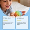 thumbnail image 6 of Glitter Dumpling, Dumplings Squeeze Sensory Stress Relief Toy for Adults & Kids, Stress Relief Squeeze Dough Ball Hand Toy， Rainbow Colors, 6 of 7