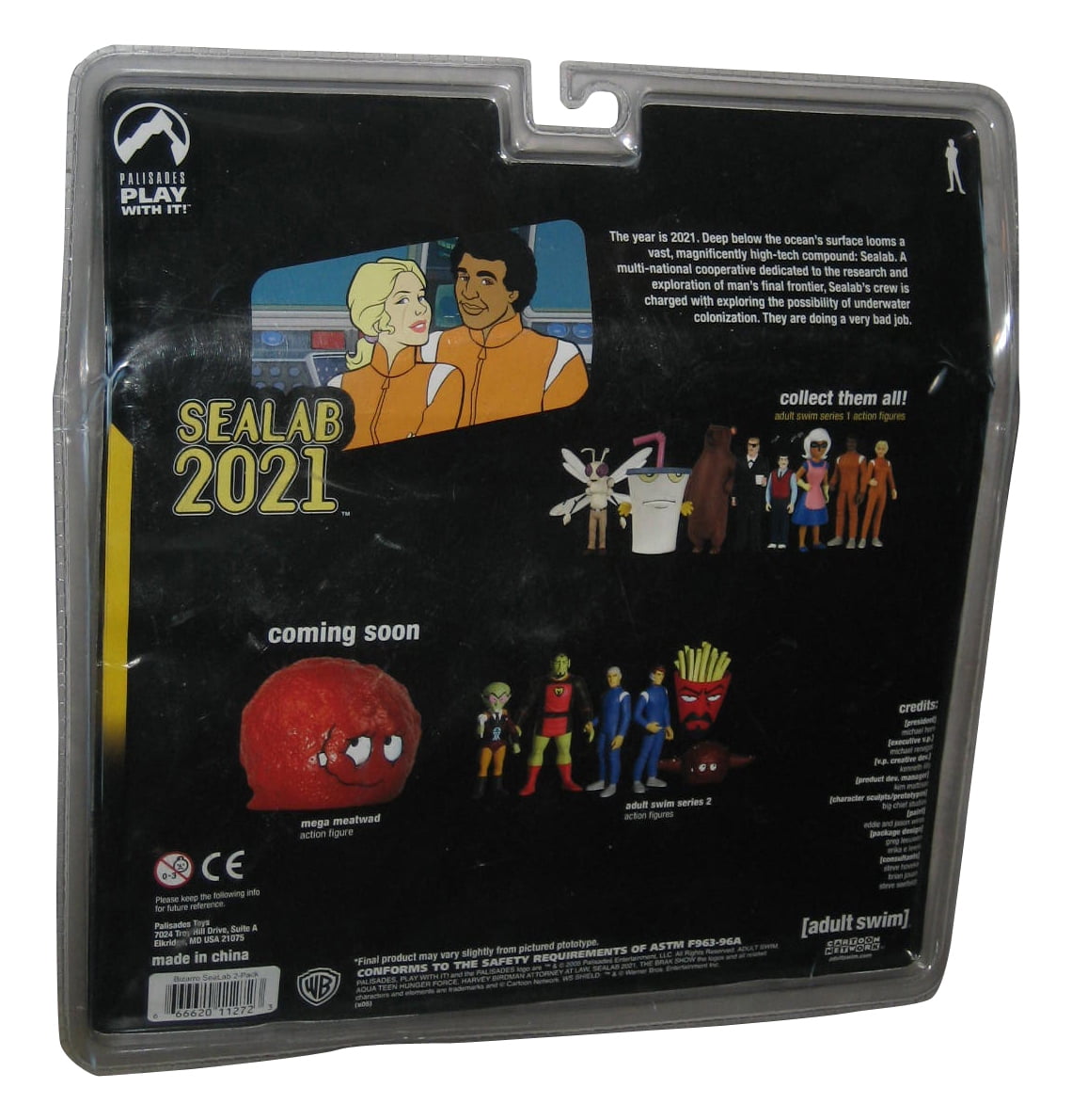 Sealab 2021 Adult Swim Series 1 Exclusive Bizarro Debbie & Bizarro Quinn  Figure Set - Walmart.com