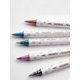 thumbnail image 4 of 10 Pcs Metallic Marker Pens Dual Tip Brush And Fine Point Pens For DIY Album, Black Cards, Scrapbooking, Craft Supplies, On Ceramic, Stone, Glass, 4 of 5