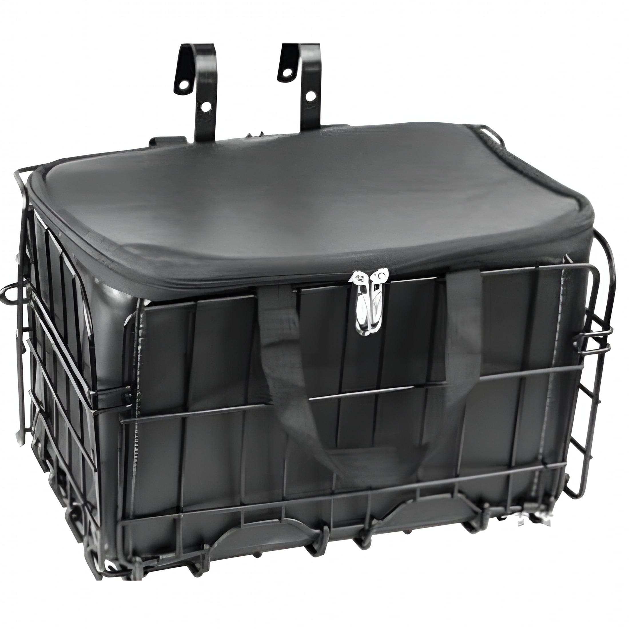 LADYGYM 2026 New Folding Bicycle Front/Rear Basket with Removable Liner Bag Bike Basket Large Capacity Organizer Cycling Accessories Inner Bag and Basket
