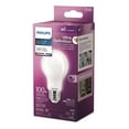 thumbnail image 4 of PHILIPS 13.5W 100W A19 Medium Base Ultra Definition Bright White Dimmable LED Light Bulb - Frosted Glass, 4 of 6