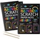 thumbnail image 1 of Iyamp;Art Scratch Art Books for Kids Scratch Art Paper Rainb MBJRFU MBJRFU, 1 of 2
