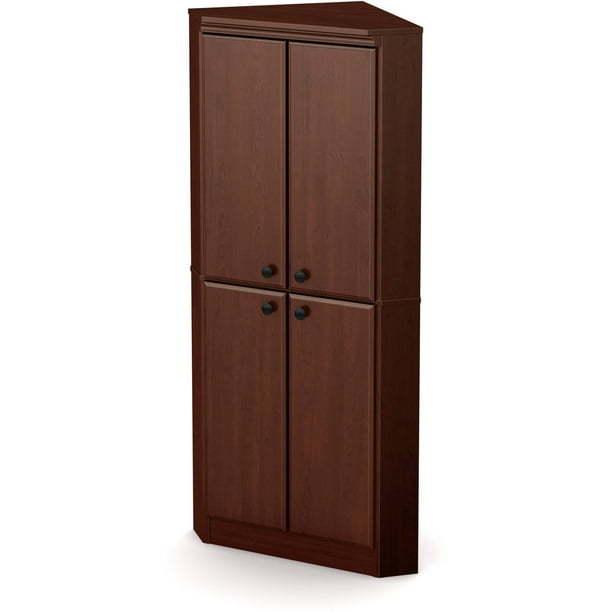 South S Morgan 4 Door Corner Pantry Multiple Finishes Com South S Morgan 4 Door Corner Pantry, Tall Corner Pantry Cabinet With Doors