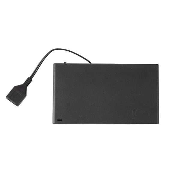 AA Battery Box 2/3/4/6/8 Slot AA Battery Storage Case with Cover Switches and USB Female Slot Battery Case