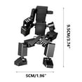 thumbnail image 3 of Multi Joint Movable DIY Action Figure Kit, Articulated Human Model for Custom Assembly, Cool Collectible Doll Parts with and Accessories for Posing Display, Black, 3 of 4