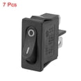 thumbnail image 2 of 7PCS  125V/10A 250V/6A SPST 2 Terminal 2 Position On/Off Boat Rocker Switch, 2 of 4