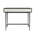 thumbnail image 3 of Olivia Computer Desk, Gray Oak, 3 of 9