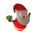 thumbnail image 6 of Tachiuwa 3.5 ft Inflatable Santa Claus Built in LED Lights Novelty Inflatable Figures Gift Christmas Decoration for Party Yard Season, 6 of 9