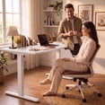 thumbnail image 5 of Furmax 48" x 24" Home Office Electric Height Adjustable Standing Desk, 5 of 7