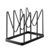 thumbnail image 1 of Kitchen Storage Rack Pot Lid Cutting Boards Rack Kitchen Storage Rack Pot Lid Organizer for Pot Lids Plates Cutting Boards Bakeware Serving Trays, 1 of 1