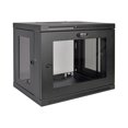 thumbnail image 1 of Tripp Lite 9U Wall Mount Rack Enclosure Server Cabinet w/ Acrylic Glass Front Door - Rack cabinet - wall mountable - black - 9U - 19", 1 of 6