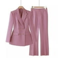 Blazer Set for Women 2 Piece Outfits Business Work Dressy Casual