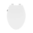thumbnail image 6 of Ryse 3 in. Raised Elongated Soft Close ADA Compliant Toilet Seat with Bidet in Glossy White, 6 of 7