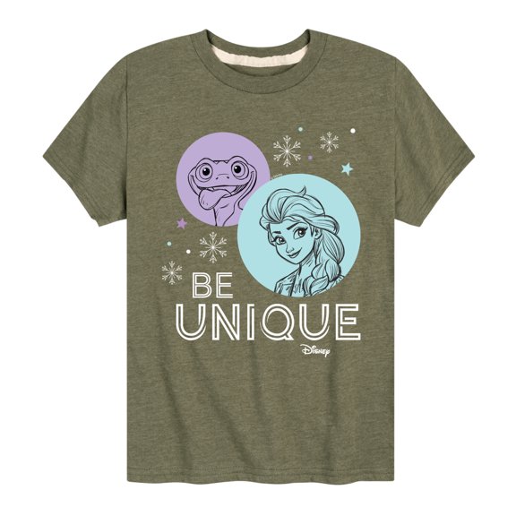 Frozen 2 - Be Unique - Toddler And Youth Short Sleeve Graphic T-Shirt