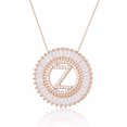 thumbnail image 1 of Collier Pendentif Alphabet A-Z Breloques Femme Chaîne Lettre Initiale, 1 of 9