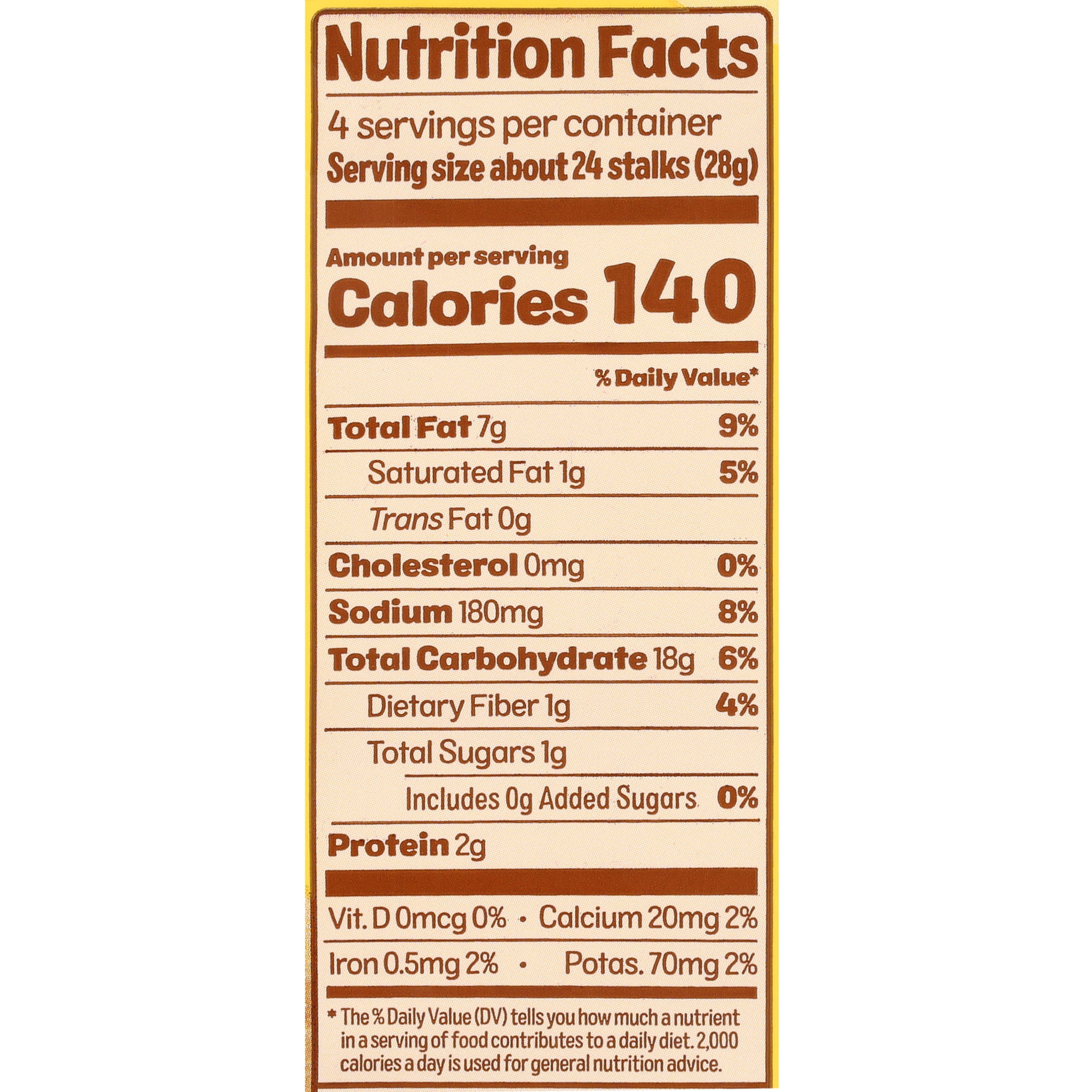 (3 pack) Real Food From The Ground Up Cauliflower Sea Salt Stalks, 4 oz Bag