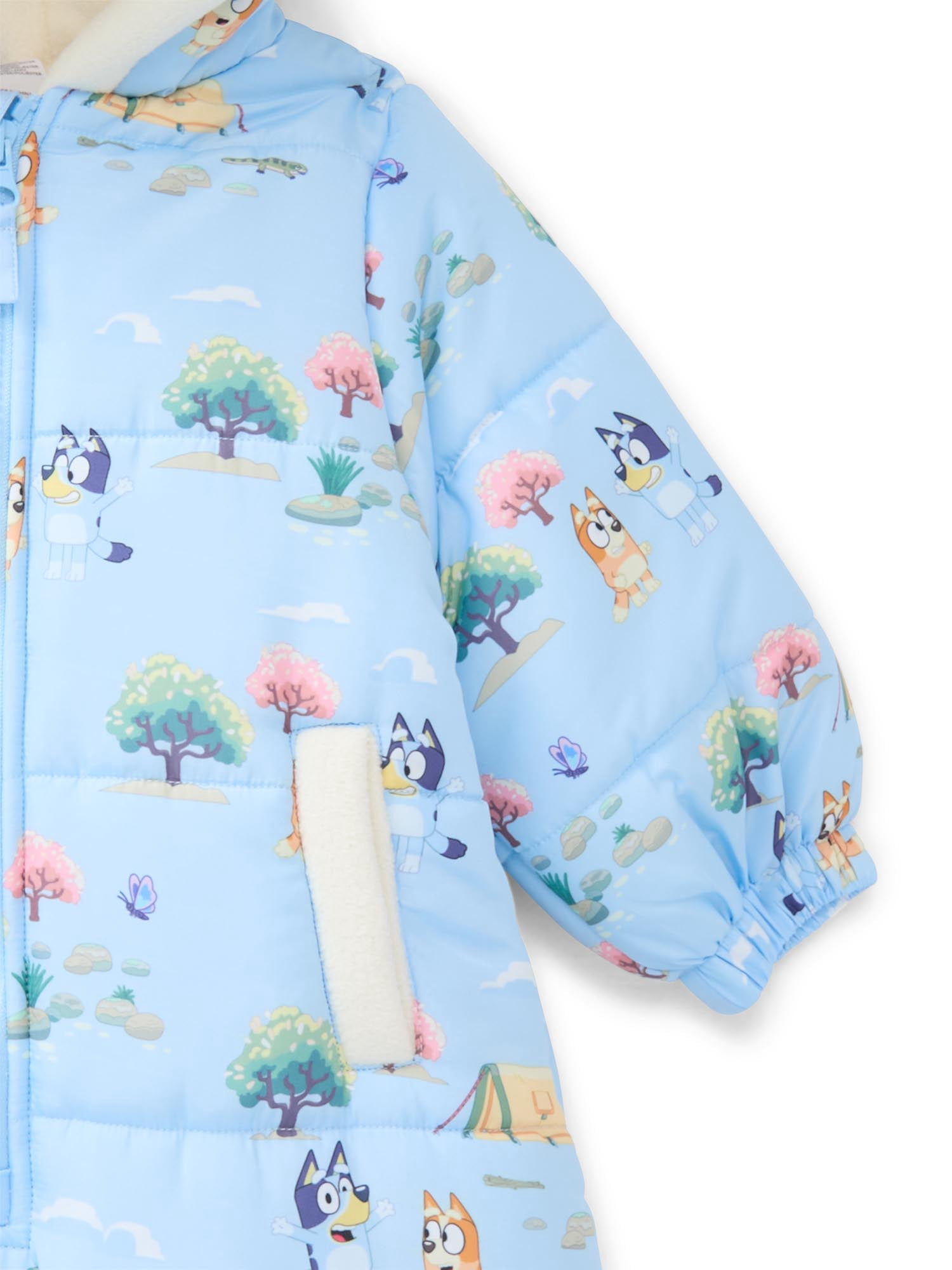 Character Baby Pram with Hood, Sizes 0/3M-12M