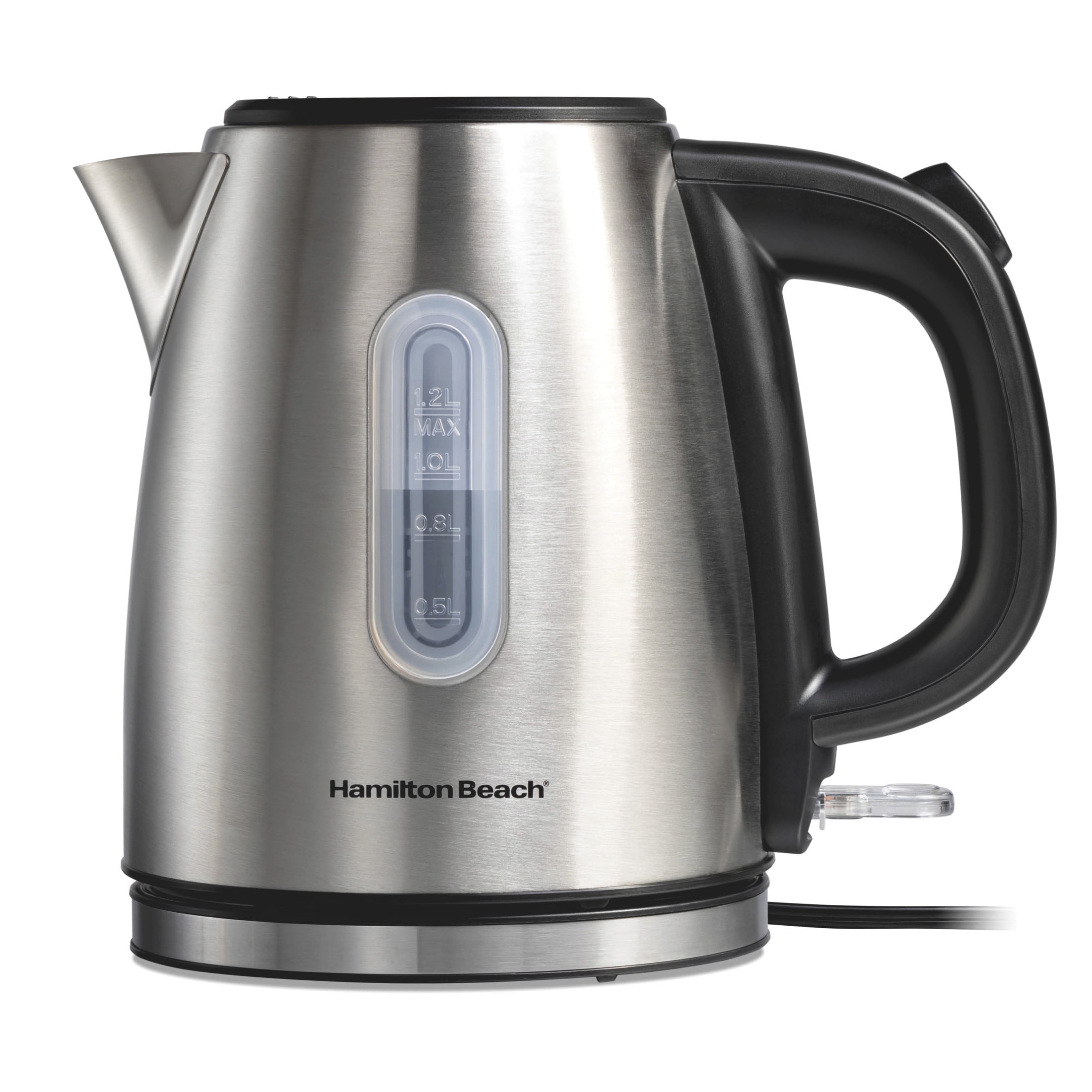 Hamilton Beach K6080 Large Cordless Kettle, Liter, Black, Each
