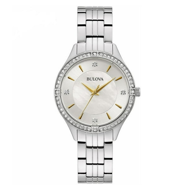 Reloj dama bulova cristales swarovski hotsell