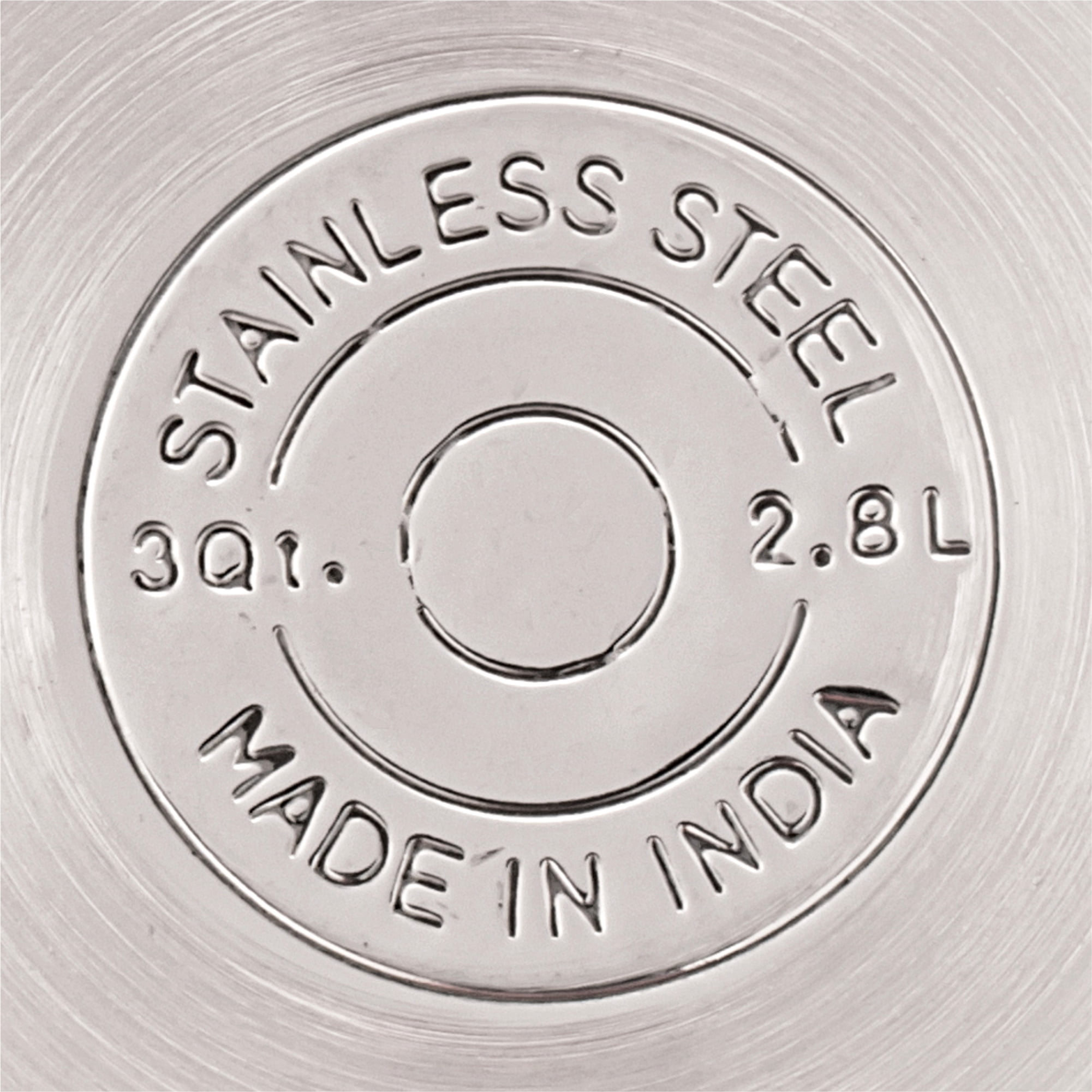 Mainstays 3QT Stainless Steel Saucepan with Straining Lid
