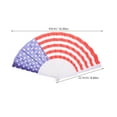 thumbnail image 2 of IDEANATEGRATE 2Ud Abanicos Portátiles Con Americana Ideales Para Patriótica, 2 of 6